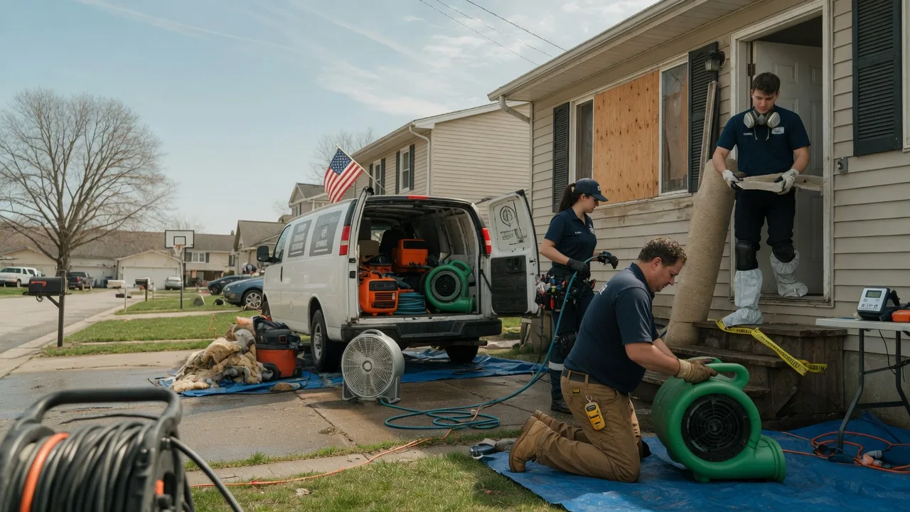 Water Damage Restoration in Delmar, IA near me
